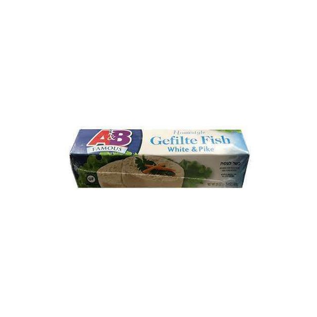 A&B White And Pike Gefilte Fish 20 Oz-313-662-02