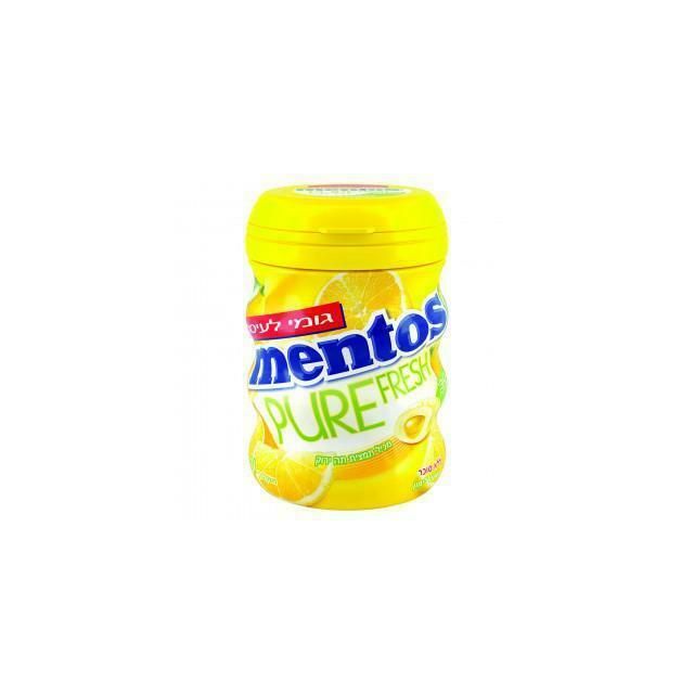 Mentos Gum Sugar Free Fresh Lemon 30 Count-121-305-20