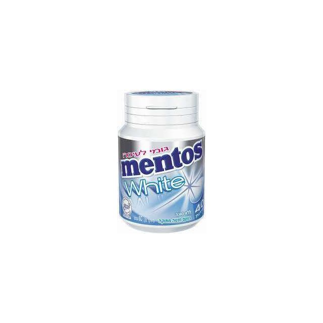 Mentos Gum Sugar Free White Sweet Mint 30 Count-121-305-23