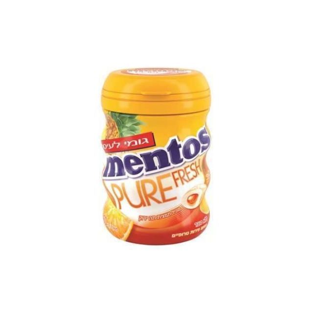 Mentos Gum Sugar Free Fruit Lime Tropical  30 Count-121-305-24