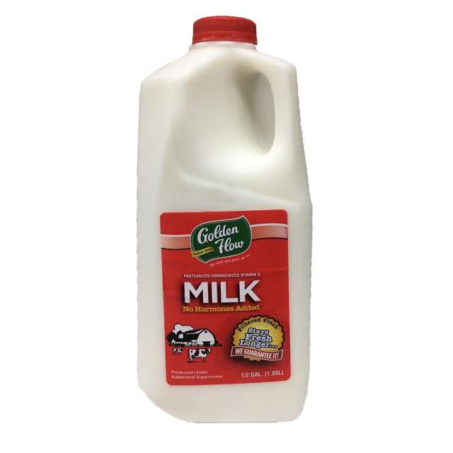 Golden Whole Milk Red Regular 1/2 GAL - 64 0Z-GFM-2AP
