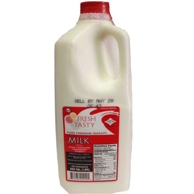 Fresh & Tasty Milk Red Regular 1/2 GAL - 64 0Z-320-668-06