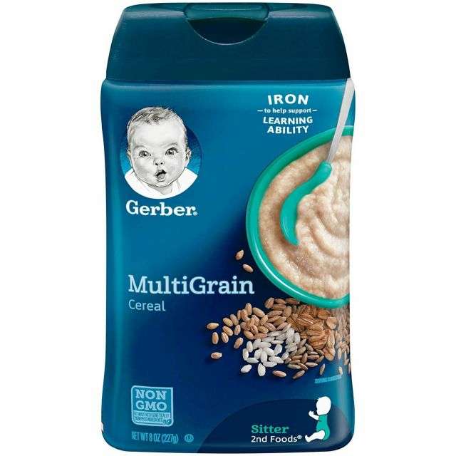 Gerber Multi Grain Cereal 8 Oz-MPD-711004