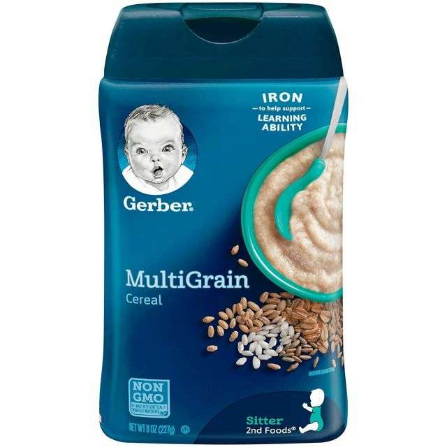 Gerber Multi Grain Cereal 8 Oz-05-363-19