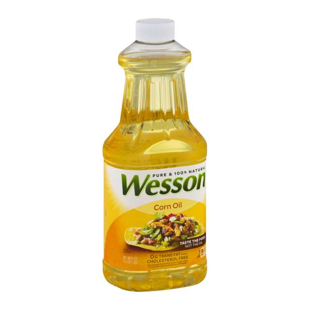 Wesson Pure & 100% Natural Corn Oil 48 fl oz-BND-27000-65086