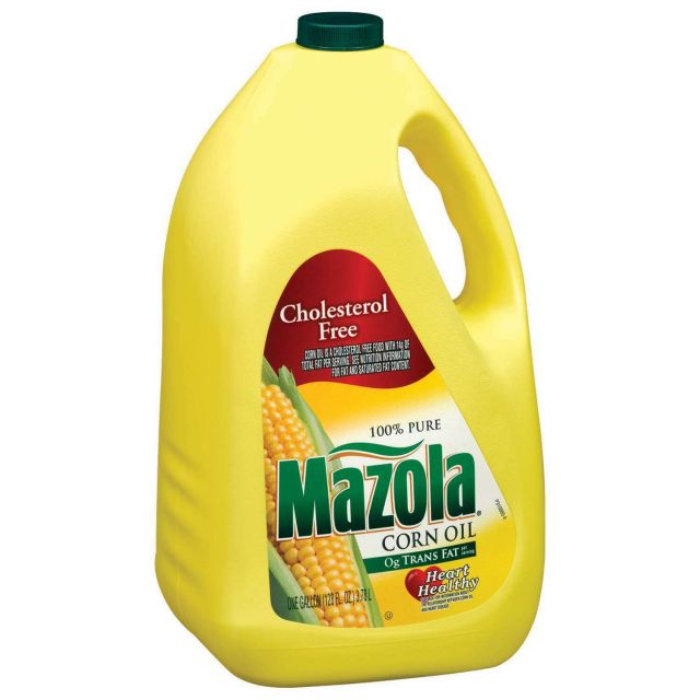 Mazola Pure & 100% Natural Corn Oil 128 fl oz 2.84 L-BND-61720-03038