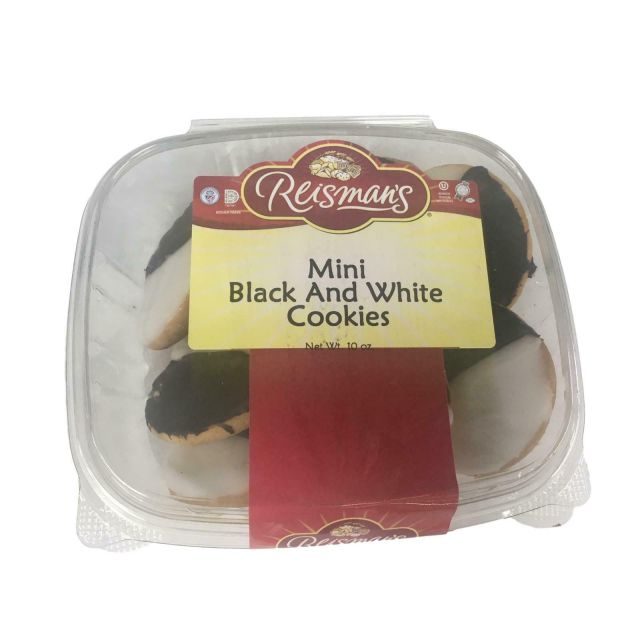 Reisman's Mini Black And White Cookies 10 Oz-237-239-06