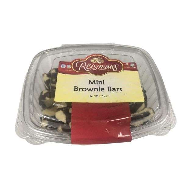 Reisman's Mini Brownie Bars 15 Oz-237-240-20