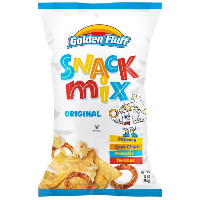 Golden Fluff Large Snack Mix Original 10 Oz-121-412-26