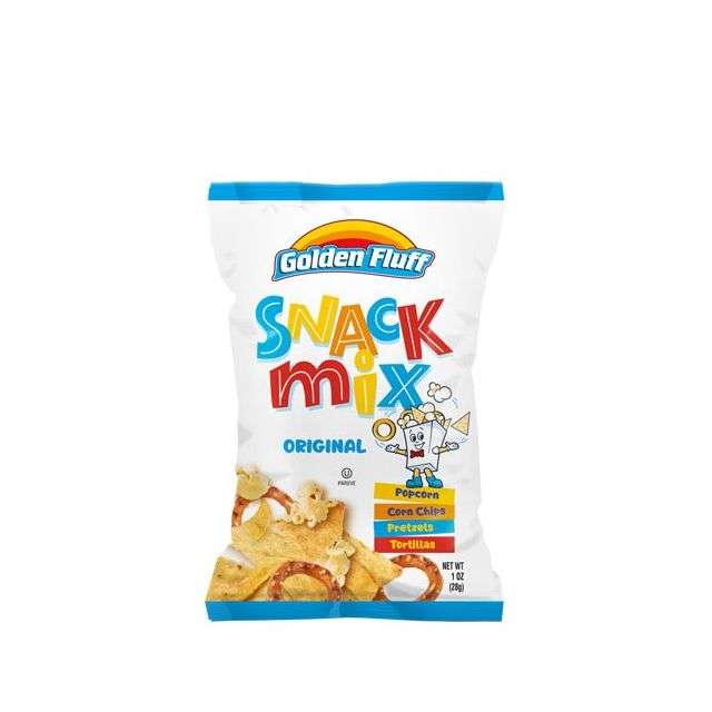 Golden Fluff Small Snack Mix Original 1 Oz-121-412-28