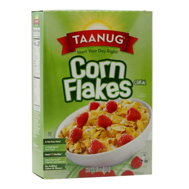 Taanug Corn Flakes 12 Oz-LTL-TNR19