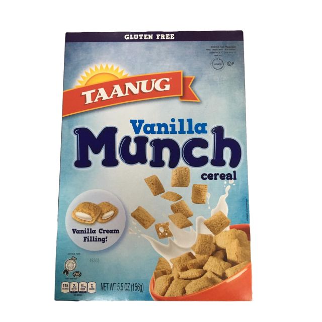 Taanug Gluten Free Vanilla Munch 5.5 Oz-04-527-19
