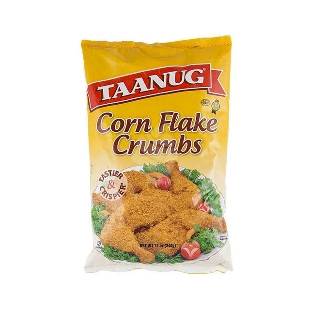 Taanug Corn Flake Crumbs 12 Oz-04-191-36