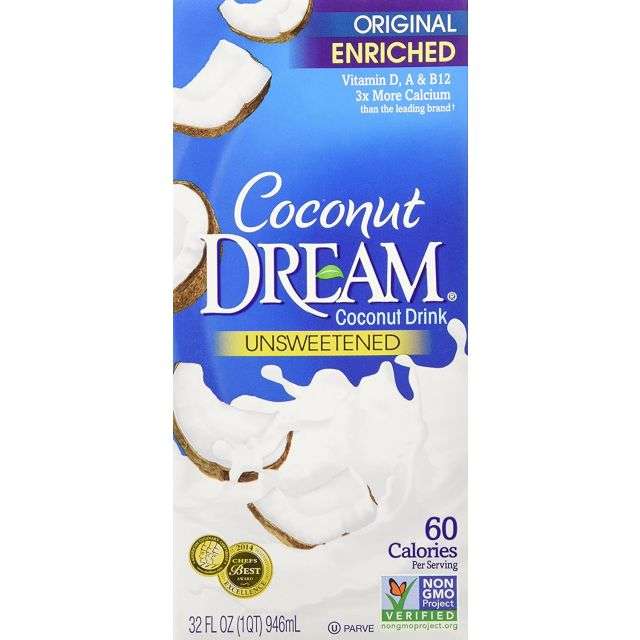 Coconut Dream Original Enriched Unsweetened 32 Oz-LTL-CDM20