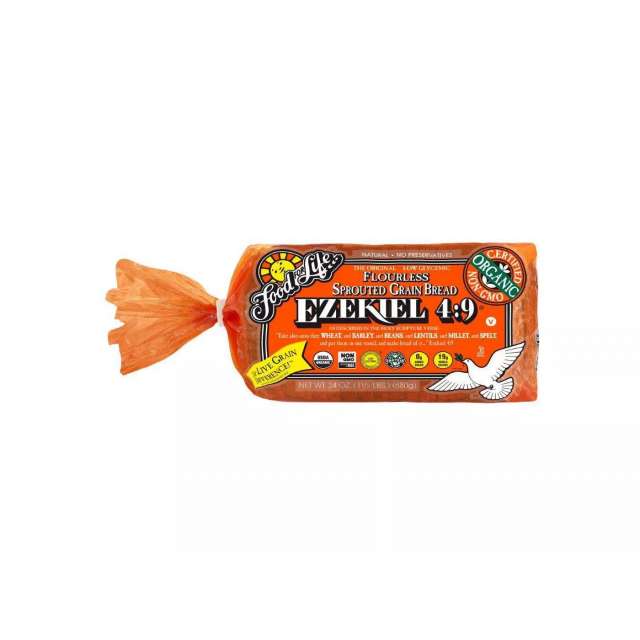 Food For Life Ezekiel 4:9 Sprouted Grain Bread Frozen 24 Oz-NPK-EZBSWG