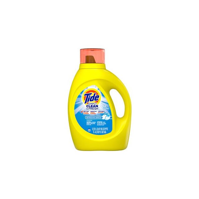 Tide Simply Clean and Fresh Laundry Detergent Refreshing Breeze 92 oz-232-788-40