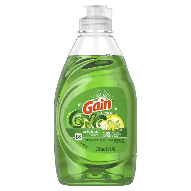 Gain Ultra original scent dishwashing liquid 8 fl oz-232-585-04