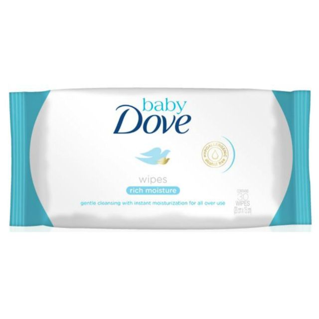 Dove Baby Wipes Rich Moist 50 Ct-05-597-09