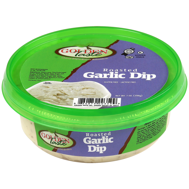 Golden Taste Roasted Garlic Dip 7 oz-308-626-06