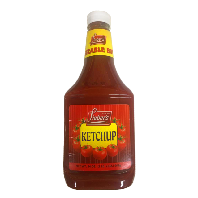 Liebers Ketchup 34 Oz-04-187-04