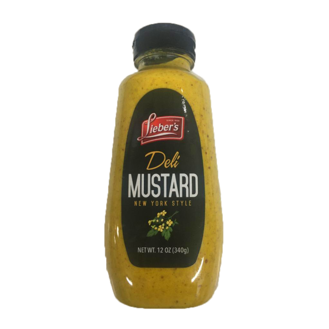 Liebers Deli Mustard 12 Oz-04-242-08