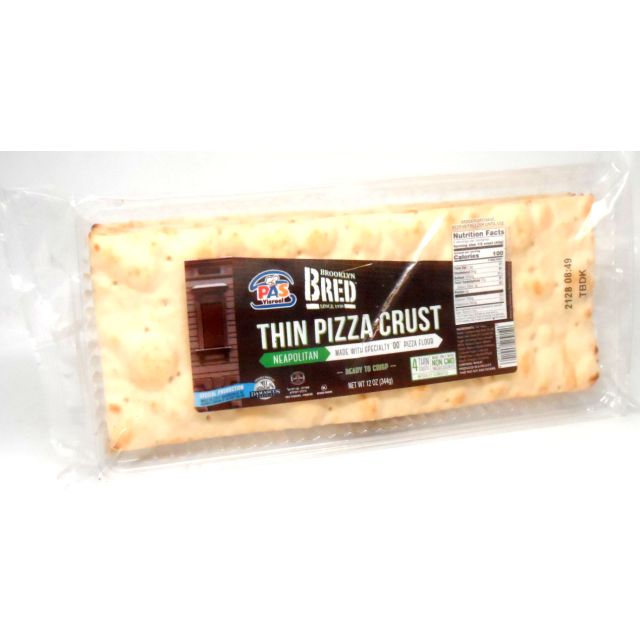 Pas Yisroel Damascus Thin Pizza Crust 12 Oz 4 Pk (ברכתו המוציא)-237-663-13