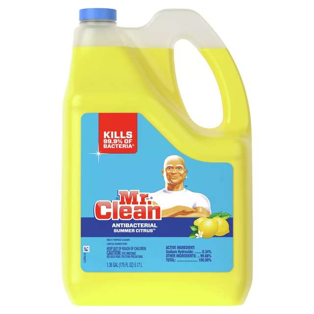 Mr. Clean Summer Citrus Disinfectant All-Purpose Cleaner - 128 fl oz-232-411-13