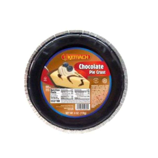 Kemach Graham Chocolate Pie Crust 6 Oz-04-292-09