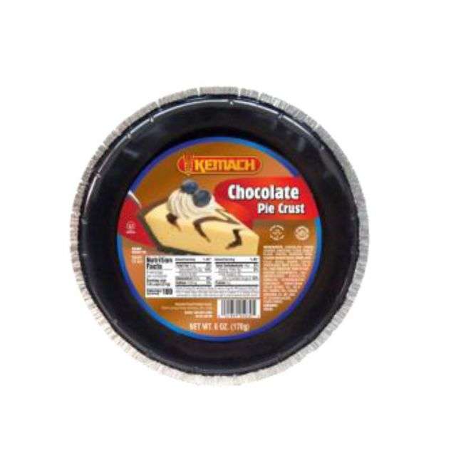 Kemach Graham Chocolate Pie Crust 6 Oz-KPH-5030