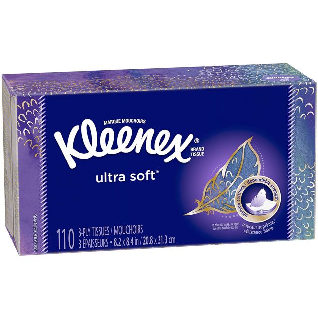 Kleenex Ultra Soft Facial Tissues 110 Tissues-232-567-12