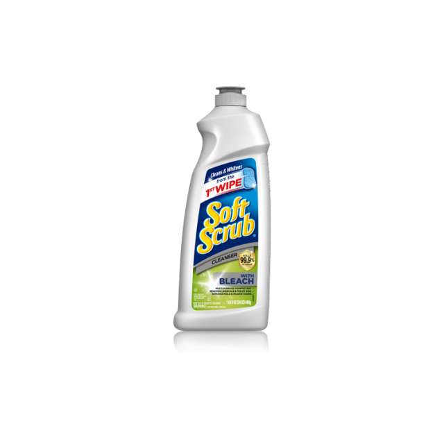 Soft Scrub Cleanser Bleach 24 oz-232-584-04