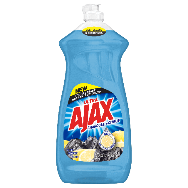 Ajax Dish Liquid Charcoal & Citrus 28 oz-232-585-13