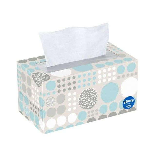 Kleenex Facial Tissue White 230 count-232-567-13