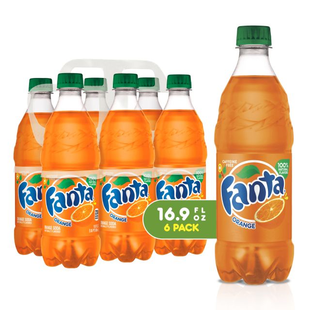 Fanta Orange 0.5 Liter 6 Pack-208-618-30