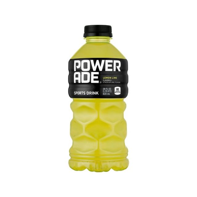 Powerade Lemon Lime Sports Drink, 28 Fl oz 828 ml-208-740-21