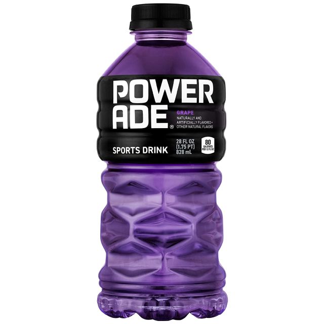 Powerade Grape Sports Drink, 28 Fl oz 828 ml-208-740-24