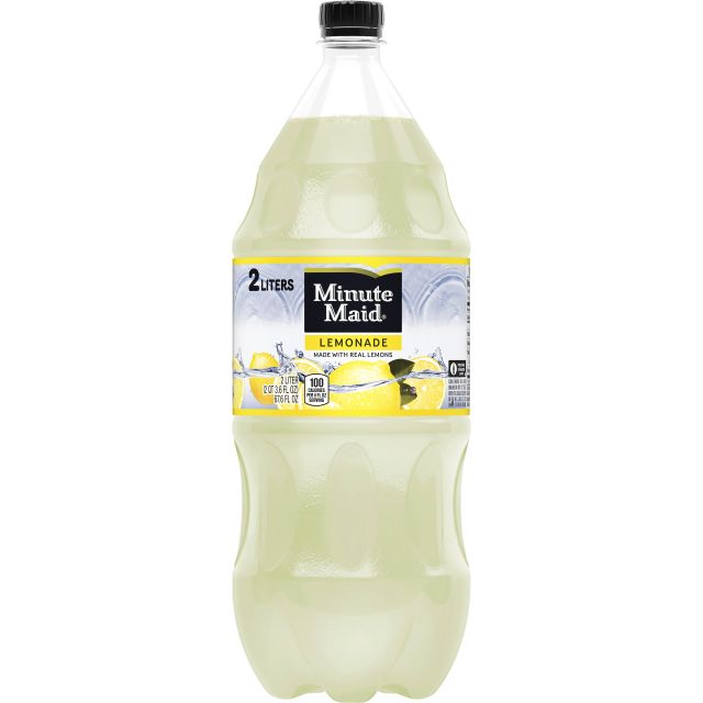 Minute Maid Lemonade Made w/ Real Lemons,  2 Liter-208-618-42