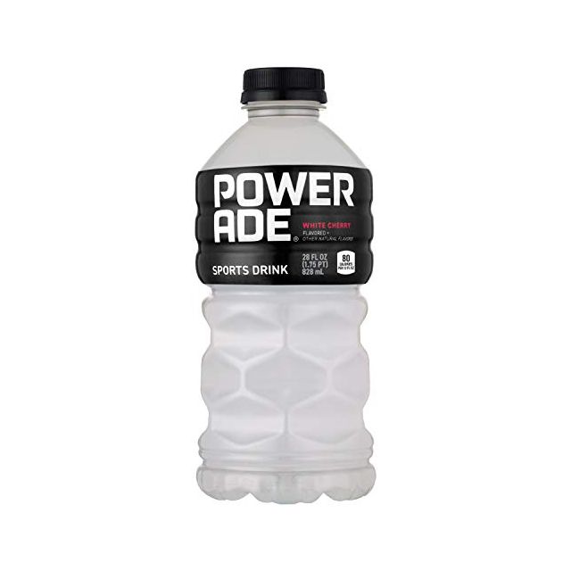 Powerade Sports Drink White Cherry, 28 Fl oz 828 ml-208-740-28