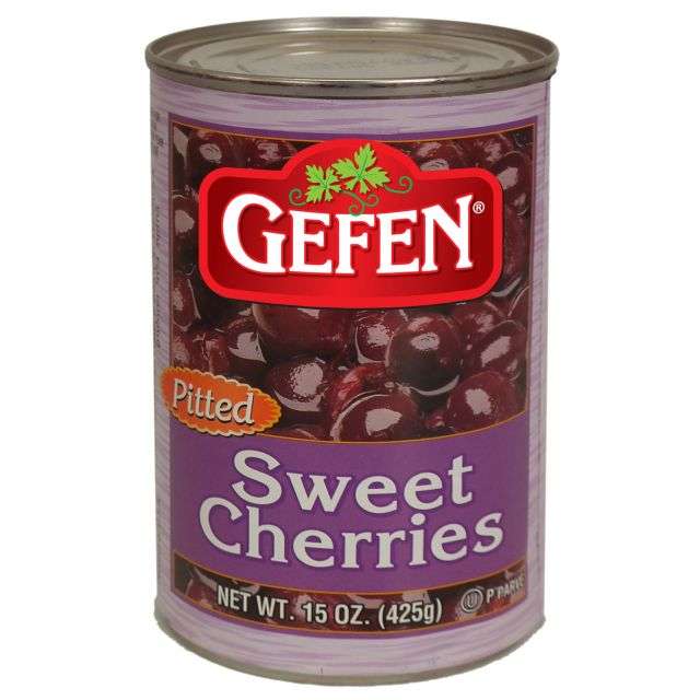 Gefen Canned Sweet Pitted Cherries 15 Oz-PK318600