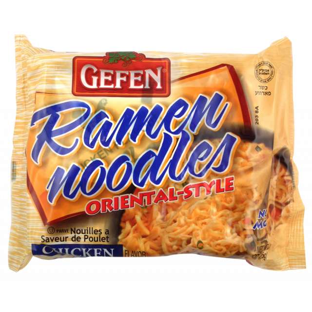 Gefen Ramen Noodles â€“ Chicken Flavor 3 Oz-PK322200
