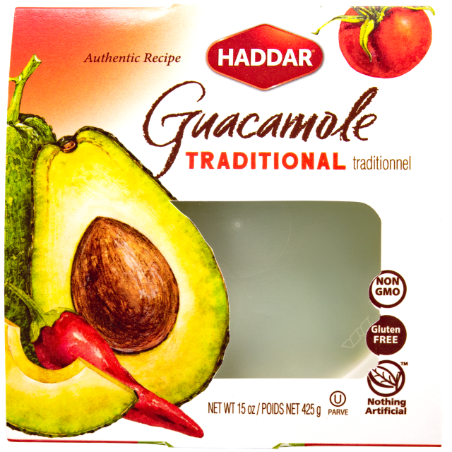 Haddar Traditional Guacamole 15 Oz-308-312-21