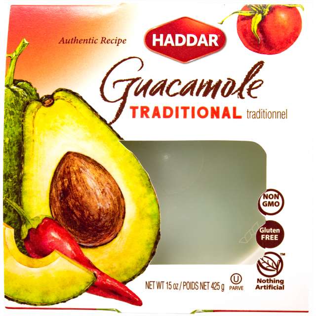 Haddar Traditional Guacamole 15 Oz-PK640110