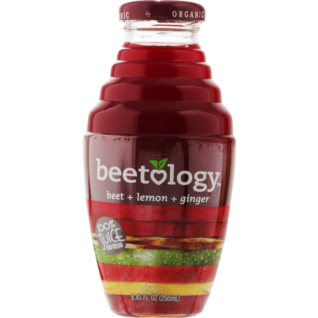 Beetology Beet Lemon & Ginger Juice 8.45 Oz-208-790-17