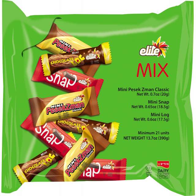 Elite Mini Mix Chocolate Bar 13.7 Oz-PK160311