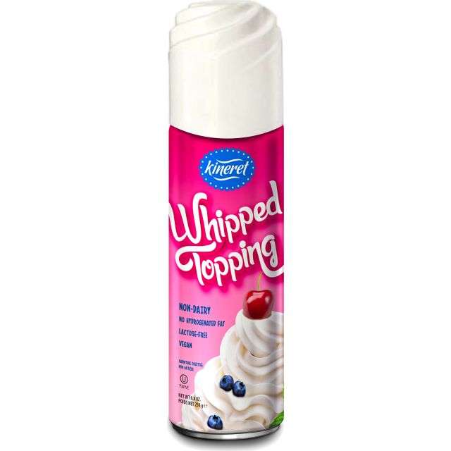 Kineret Spray Whipped Topping 8.8 Oz-04-179-08
