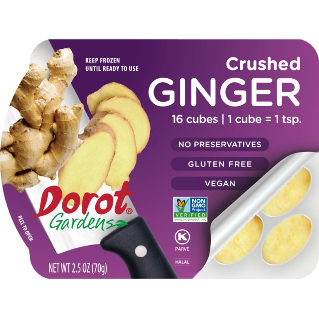 Dorot Frozen Chopped Ginger 2.5 Oz-313-335-12