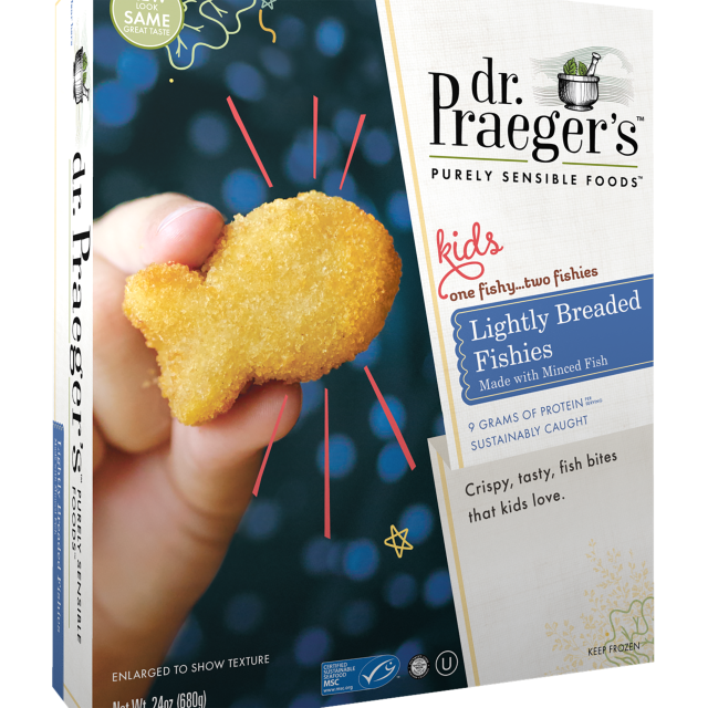 Dr Praegers Lightly Breaded Minced Fishies Family Pack 20 Oz-313-344-06