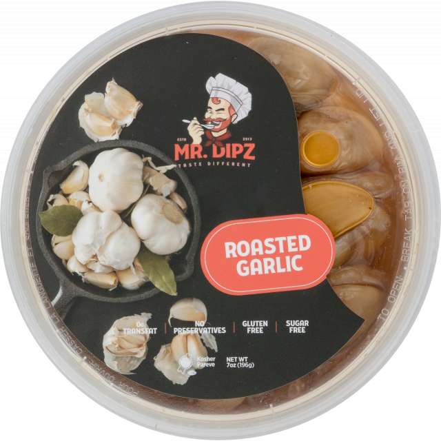 Mr. Dipz Roasted Garlic Pieces 7 Oz-PK923504