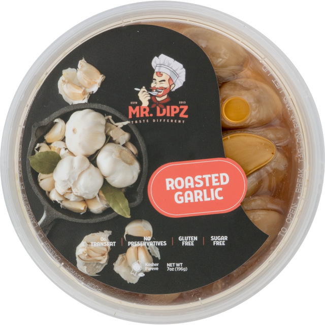 Mr. Dipz Roasted Garlic Pieces 7 Oz-308-626-07