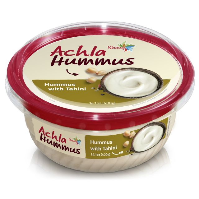 Achla Strauss Hummus With Tahini 14.1 Oz-308-311-11